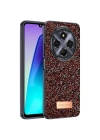 Mey İthalat®   Redmi 14C Bright Simli Kapak - Derin Mor