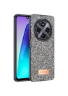Mey İthalat®   Redmi 14C Bright Simli Kapak - Gold