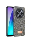 Mey İthalat®   Redmi 14C Bright Simli Kapak - Gümüş