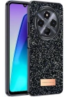 Mey İthalat®   Redmi 14C Bright Simli Kapak - Siyah