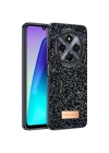 Mey İthalat®   Redmi 14C Bright Simli Kapak - Siyah