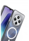 Mey İthalat®   Redmi 14C Combo Sert Şeffaf Magsafe Kapak - Şeffaf