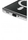 Mey İthalat®   Redmi 14C Joke Simli Magneticsafe Kılıf - Gümüş