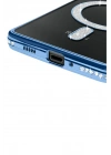 Mey İthalat®   Redmi 14C Joke Simli Magneticsafe Kılıf - Mavi