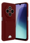 Mey İthalat®   Redmi 14C Kelvin Kartvizitli Silikon - Bordo