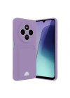 Mey İthalat®   Redmi 14C Kelvin Kartvizitli Silikon - Lila