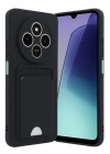 Mey İthalat®   Redmi 14C Kelvin Kartvizitli Silikon - Siyah