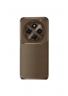 Mey İthalat®   Redmi 14C Kılıf Auto Focus Karbon Kapak - Kahverengi