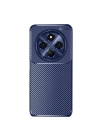 Mey İthalat®   Redmi 14C Kılıf Auto Focus Karbon Kapak - Lacivert