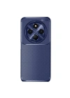 Mey İthalat®   Redmi 14C Kılıf Auto Focus Karbon Kapak - Lacivert