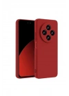 Mey İthalat®   Redmi 14C Kılıf First Silikon - Kırmızı