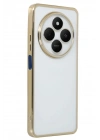 Mey İthalat®   Redmi 14C Kılıf  Lensli Silikon - Gold