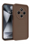 Mey İthalat®   Redmi 14C Kılıf Viera Silikon - Kahverengi