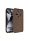 Mey İthalat®   Redmi 14C Kılıf Viera Silikon - Kahverengi