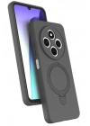 Mey İthalat®   Redmi 14C Regal Magsafe Standlı Kapak - Titan Gri