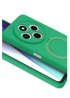 Mey İthalat®   Redmi 14C Regal Magsafe Standlı Kapak - Yeşil
