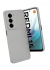 Mey İthalat®   Redmi 15 4G Auto Focus Karbon Kapak - Gri