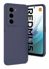 Mey İthalat®   Redmi 15 4G Auto Focus Karbon Kapak - Lacivert
