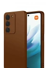 Mey İthalat®   Redmi 15 4G First Silikon - Kahverengi