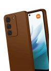 Mey İthalat®   Redmi 15 4G First Silikon - Kahverengi
