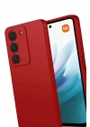 Mey İthalat®   Redmi 15 4G First Silikon - Kırmızı