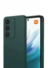 Mey İthalat®   Redmi 15 4G First Silikon - Koyu Yeşil