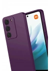 Mey İthalat®   Redmi 15 4G First Silikon - Mürdüm