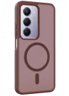 Mey İthalat®   Redmi 15 4G Jota Magsafe Kapak - Bordo