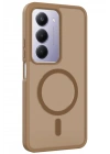 Mey İthalat®   Redmi 15 4G Jota Magsafe Kapak - Çöl Titanyum