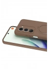 Mey İthalat®   Redmi 15 4G Regal Magsafe Standlı Kapak - Çöl Titanyum