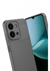 Mey İthalat®   Redmi 15C 4G Auto Focus Karbon Kapak - Gri