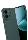 Mey İthalat®   Redmi 15C 4G Auto Focus Karbon Kapak - Koyu Yeşil
