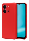 Mey İthalat®   Redmi 15C 4G First Silikon - Kırmızı