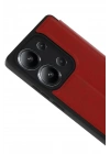Mey İthalat®   Redmi 15C 4G Flip Cover - Kırmızı