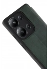 Mey İthalat®   Redmi 15C 4G Flip Cover - Yeşil