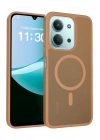 Mey İthalat®   Redmi 15C 4G Jota Magsafe Kapak - Çöl Titanyum