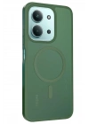 Mey İthalat®   Redmi 15C 4G Jota Magsafe Kapak - Koyu Yeşil