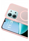 Mey İthalat®   Redmi 15C 4G Jota Magsafe Kapak - Pudra