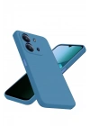 Mey İthalat®   Redmi 15C 4G Nano içi Kadife Silikon - Mavi