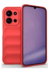 Mey İthalat®   Redmi 15C 4G Optimum Silikon - Kırmızı