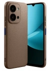 Mey İthalat®   Redmi 15C 4G Thermax Silikon Kılıf - Kahverengi
