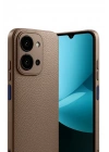 Mey İthalat®   Redmi 15C 4G Thermax Silikon Kılıf - Kahverengi