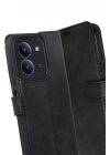 Mey İthalat®   Redmi 15C 4G Trend S Plus Kapaklı Kılıf - Siyah