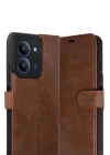 Mey İthalat®   Redmi 15C 4G Trend S Plus Kapaklı Kılıf - Taba
