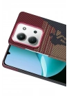 Mey İthalat®   Redmi 15C 4G Vega Magsafe Kapak - Kırmızı