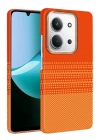 Mey İthalat®   Redmi 15C 4G Vega Magsafe Kapak - Turuncu