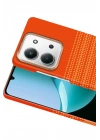 Mey İthalat®   Redmi 15C 4G Vega Magsafe Kapak - Turuncu