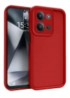 Mey İthalat®   Redmi 15C 4G Viera Silikon - Kırmızı