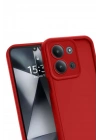 Mey İthalat®   Redmi 15C 4G Viera Silikon - Kırmızı