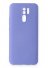 Mey İthalat®   Redmi 9 Kılıf Nano içi Kadife Silikon - Lila